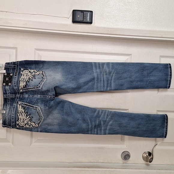 Miss Me Skinny Jeans Women 31 Mid Rise - Picture 10 of 10